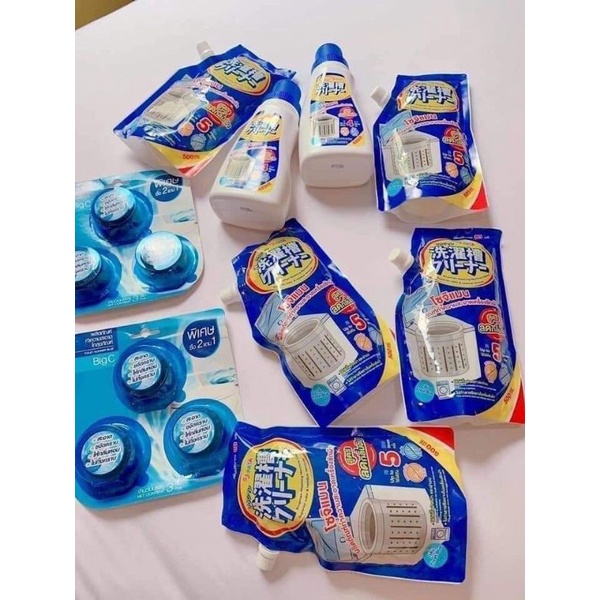 Nước tẩy vệ sinh lồng máy giặt Thái Lan