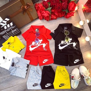 Bộ đồ cộc tay cotton cho bé NIKE hot hit