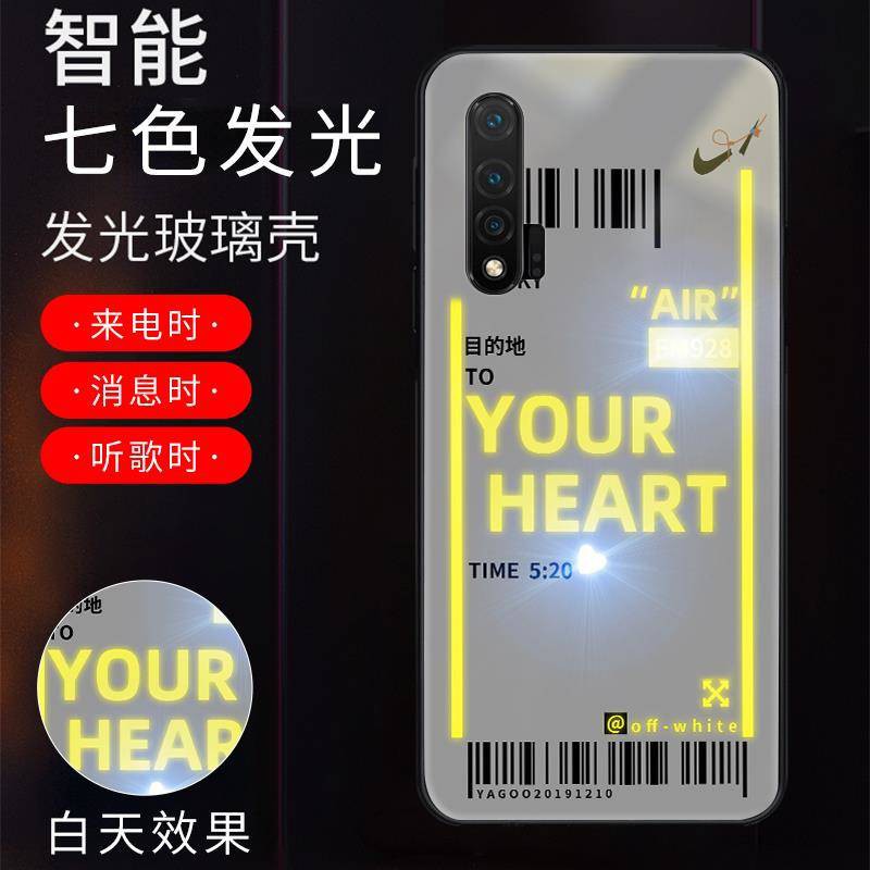 Ốp lưng điện thoại dạ quang vỏ bảo vệ chống rơi rớt cá tính trí thun ngắn tay | BigBuy360 - bigbuy360.vn