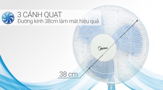 Quạt Cây Midea FS40-11V chính hãng
