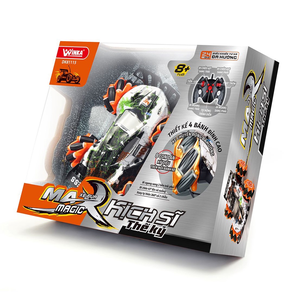 Xe Đua Max Magic - Kịch Sĩ Thế Kỷ, DK 81115 Duka