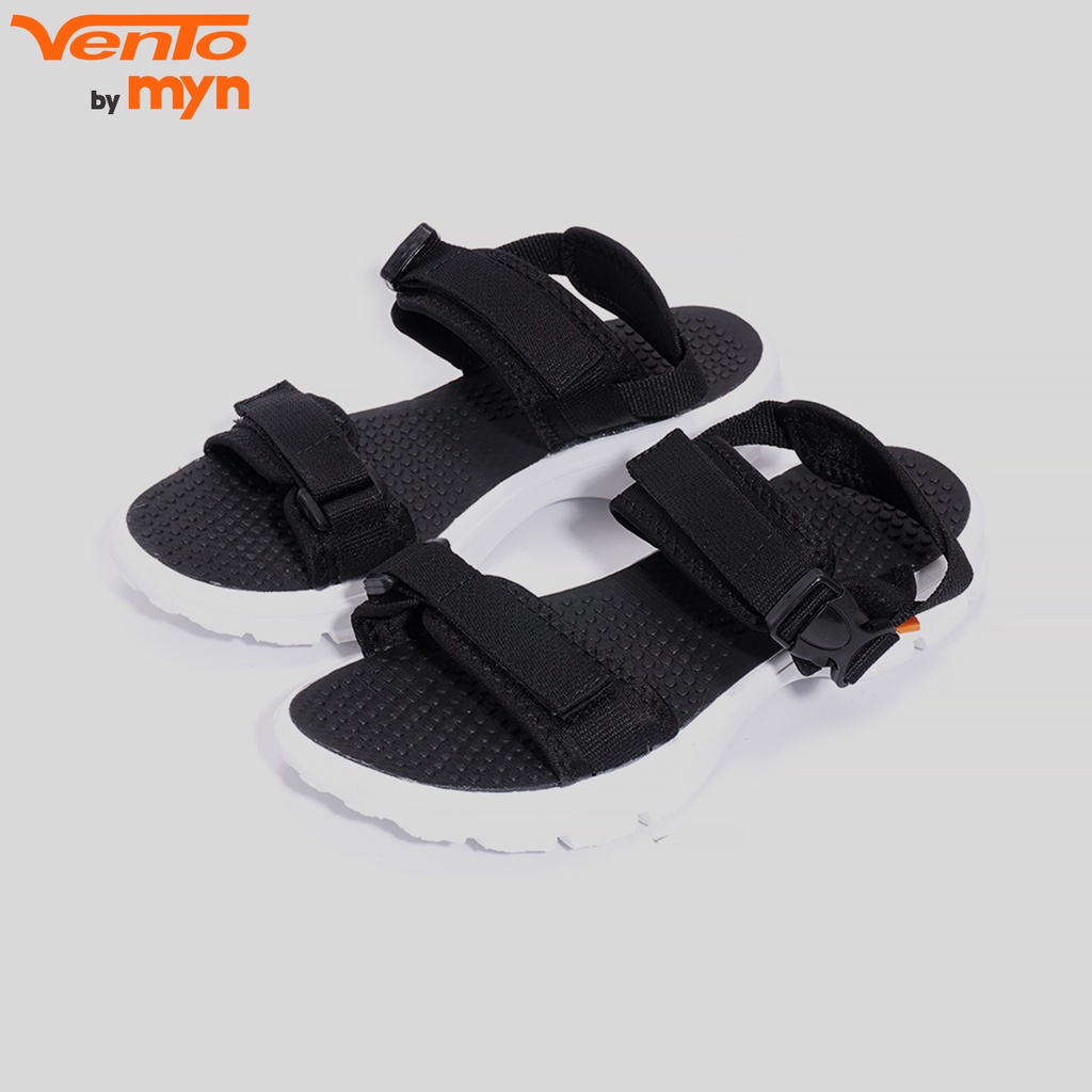 Giày Sandal Vento Nữ - W1 H07007 - công nghệ IP - quai dán- màu Đen