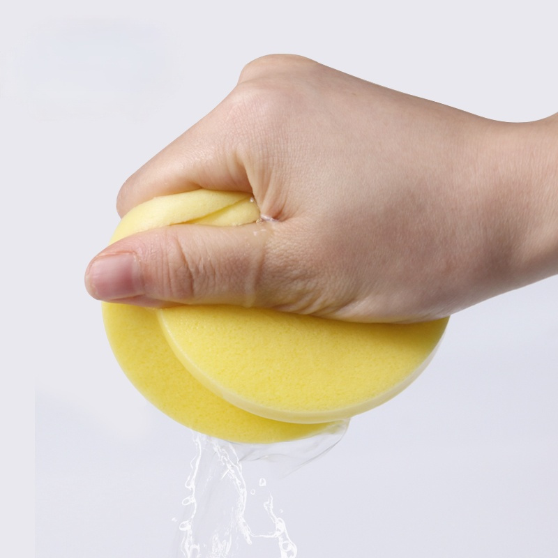 (Hàng Mới Về) Mút Trang Điểm Siêu Mềm Hình Tròn Chuyên Dụng Cho Tẩy Trang