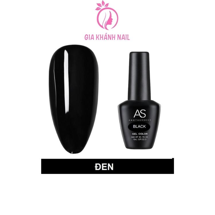 Sơn gel As màu đen tuyền
