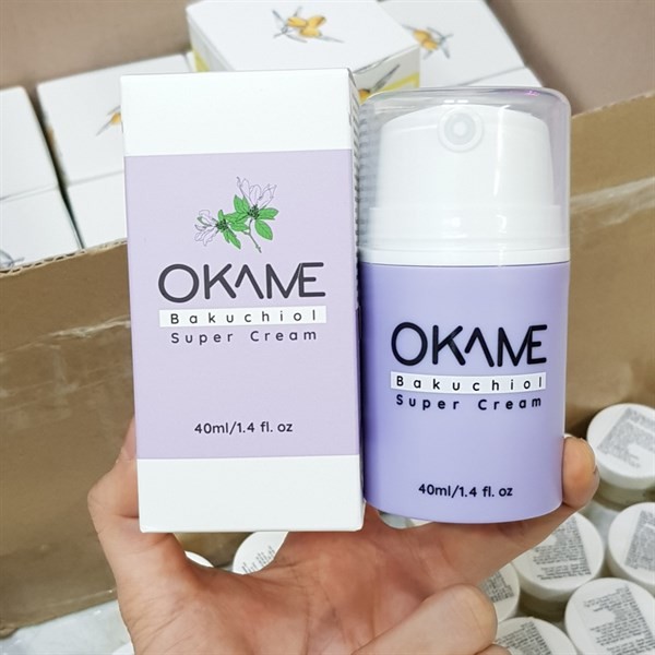 Kem Dưỡng Chống Lão Hoá, Săn Chắc Da Okame 1% Bakuchiol Super Cream 40ml