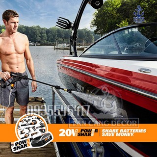 MÁY XỊT ÁP LỰC WORX HYDROSHOT WG629