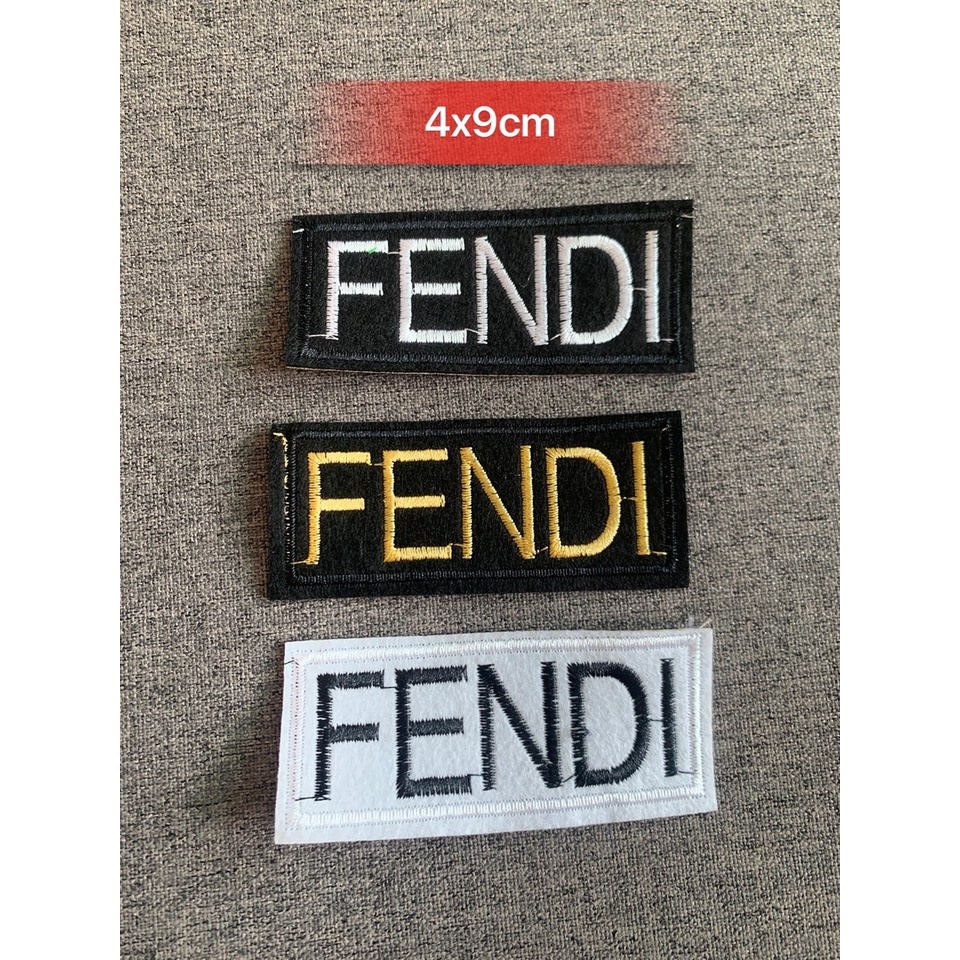 logo thêu fendi