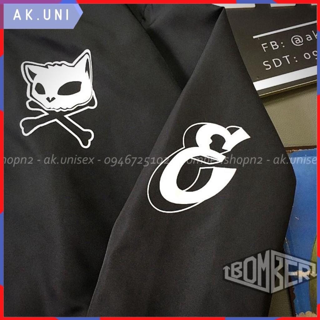 [Có ảnh thật] Áo khoác bomber Unisex style bóng chày S.CAT (hình in) (AK.U)