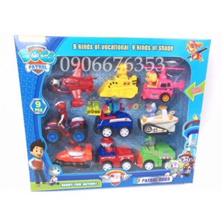 Hộp Đội Chó Cứu Hộ - xe trớn chó cứu hộ cho bé