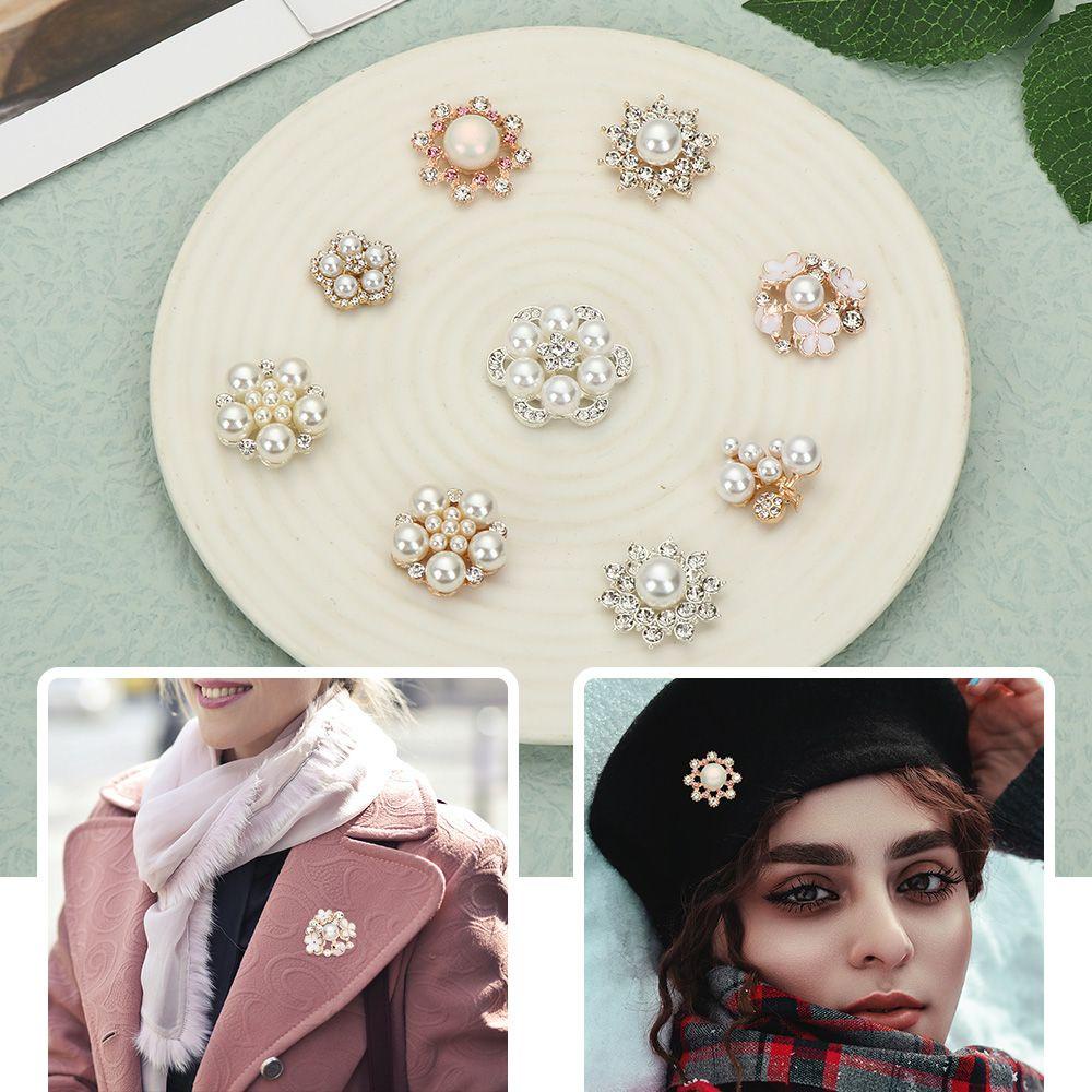 FAY Set 5 Kẹp Tóc Hình Nón Đính Pha Lê