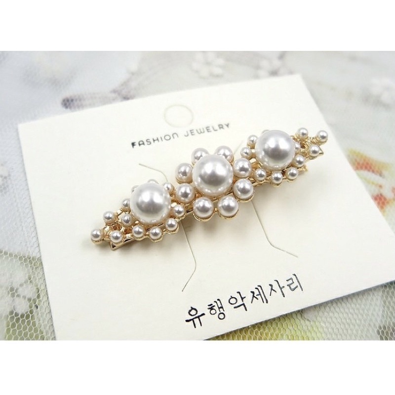 Kẹp tóc retro Hàn Quốc, phụ kiện thời trang tóc quý phái sang chảnh dành cho nữ