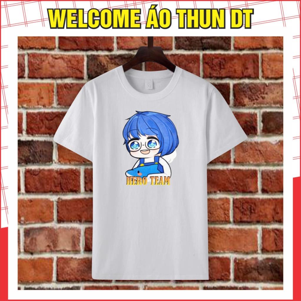 BST Hero Team 1 |  Áo thun in hình các thành viên |  Mister Vịt, Mèo Simmy, Phong Cận TV, Siro