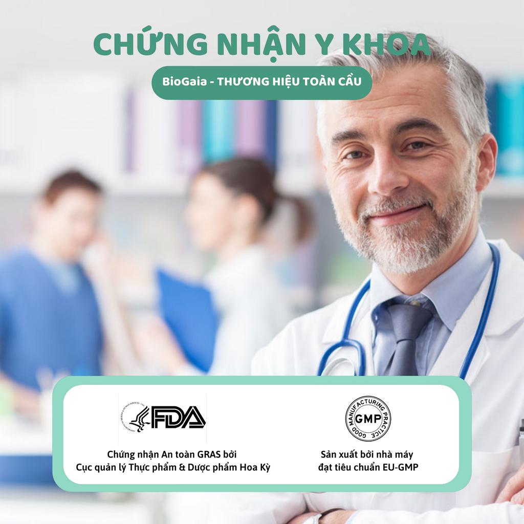 Combo 2 hộp viên ngậm men vi sinh nha khoa BioGaia ProDentis thơm răng miệng loại bỏ vi khuẩn mảng bám Thụy Điển