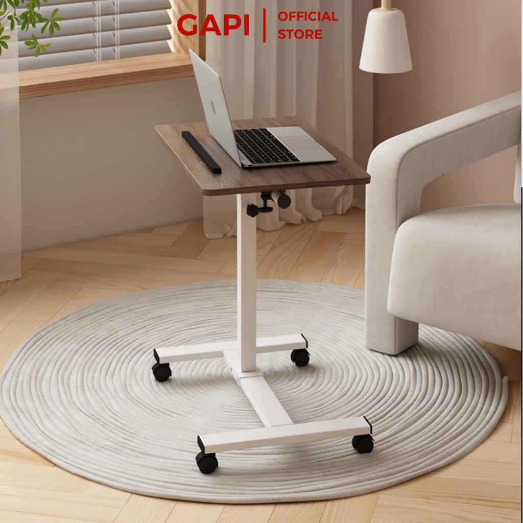 Bàn làm việc nâng hạ có bánh xe di động thông minh thương hiệu GAPI - GM105