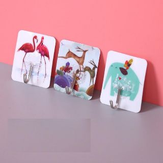 Combo 10 móc dán tường siêu dính 3D