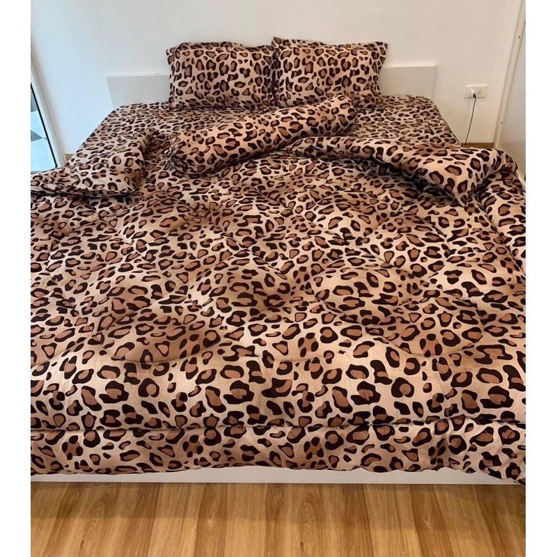 Bộ Chăn Ga Gối Cotton Poly Chăn Chần Bông 5 Món HIN BEDDING Chất Vải Không Bai Không Xù, Ga Giường Đủ Kích Thước