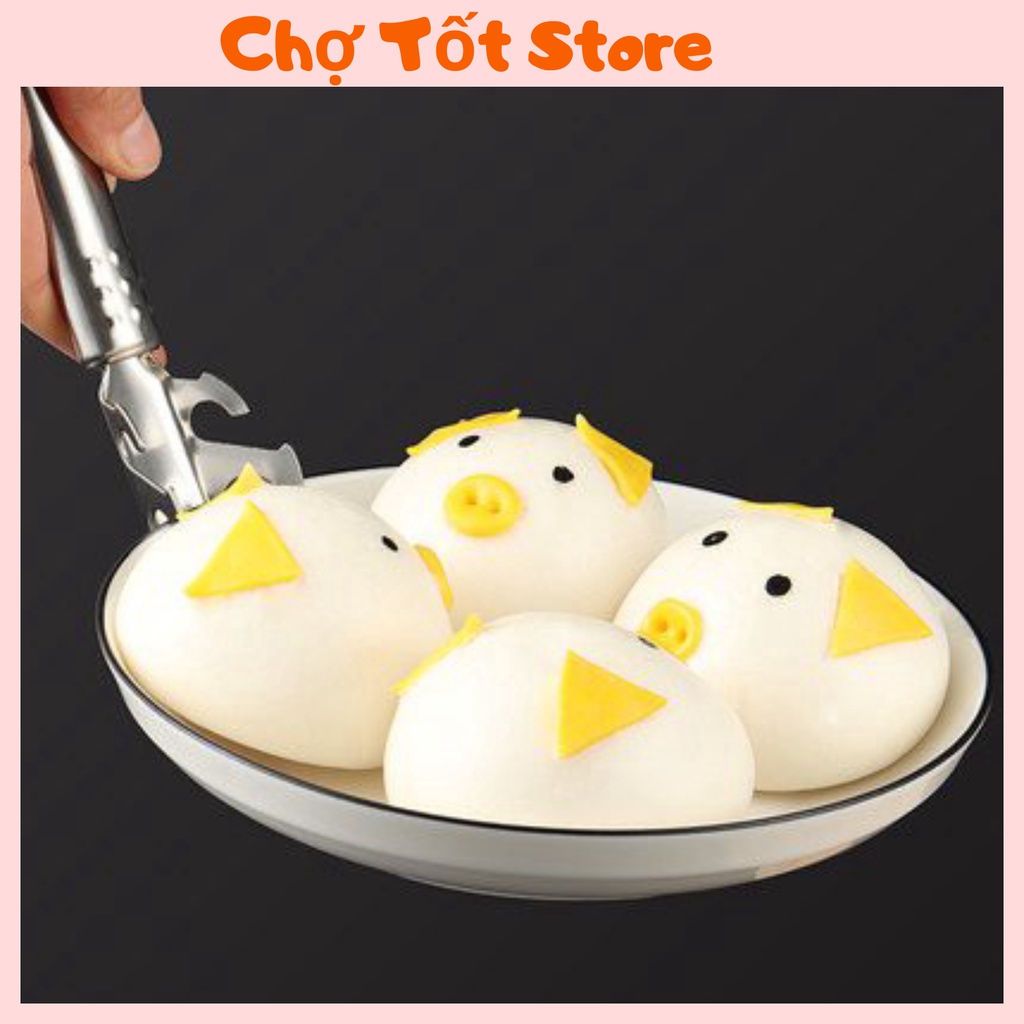 Kẹp Gắp Chống Nóng Bát Đĩa Kiêm Mở Nắp Chai | Dụng Cụ Nhấc Nồi Gắp Nóng -Chất Liệu INOX Chắc Chắn 88263 Chợ Tốt stor