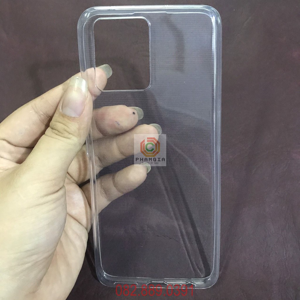 Ốp lưng Realme 8 / 8 pro dẻo trong suốt, có viền bảo vệ cam bền đẹp