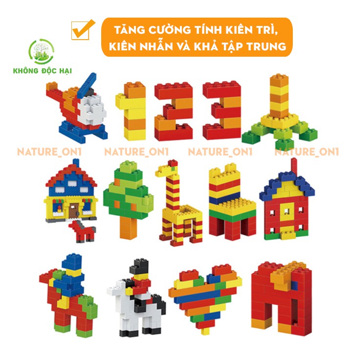 Bộ Xếp Hình Lego 460 Chi Tiết, Rèn Luyện Tính Khéo Léo, Sức Sáng Tạo, Nhẫn Nại Cho Bé