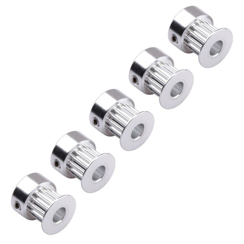 Set 5 Ròng Rọc Nhôm Gt2 20 Lỗ 5mm Rộng 6mm Và Cờ Lê Cho Máy In 3d Prusa I3 | BigBuy360 - bigbuy360.vn