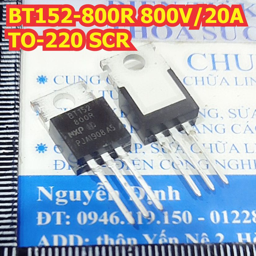 10 con BT152-800R 800V/20A TO-220 SCR Thyristor KDE1244