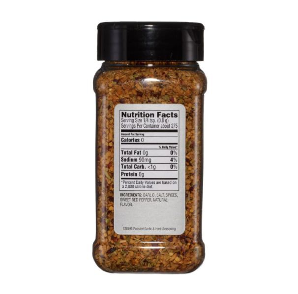 GIA VỊ TỎI NƯỚNG &amp; THẢO MỘC Weber Roasted Garlic and Herb Seasoning 220g (7.75 oz)