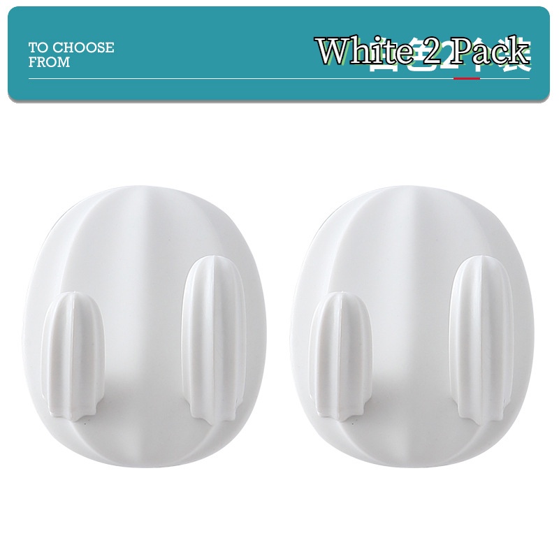 2 Cái!!!Móc Treo Phích Cắm Điện Thoại Gắn Tường Đa Năng Không Cần Đục Lỗ Mạnh Mẽ Mới