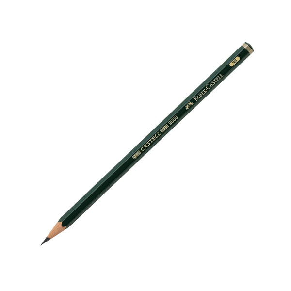 Bút Chì Gỗ 3B Castell 9000 - Faber-Castell 117103