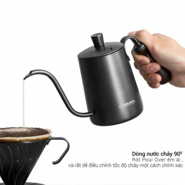 Ấm cố ngỗng CAFEDE KONA 600ml