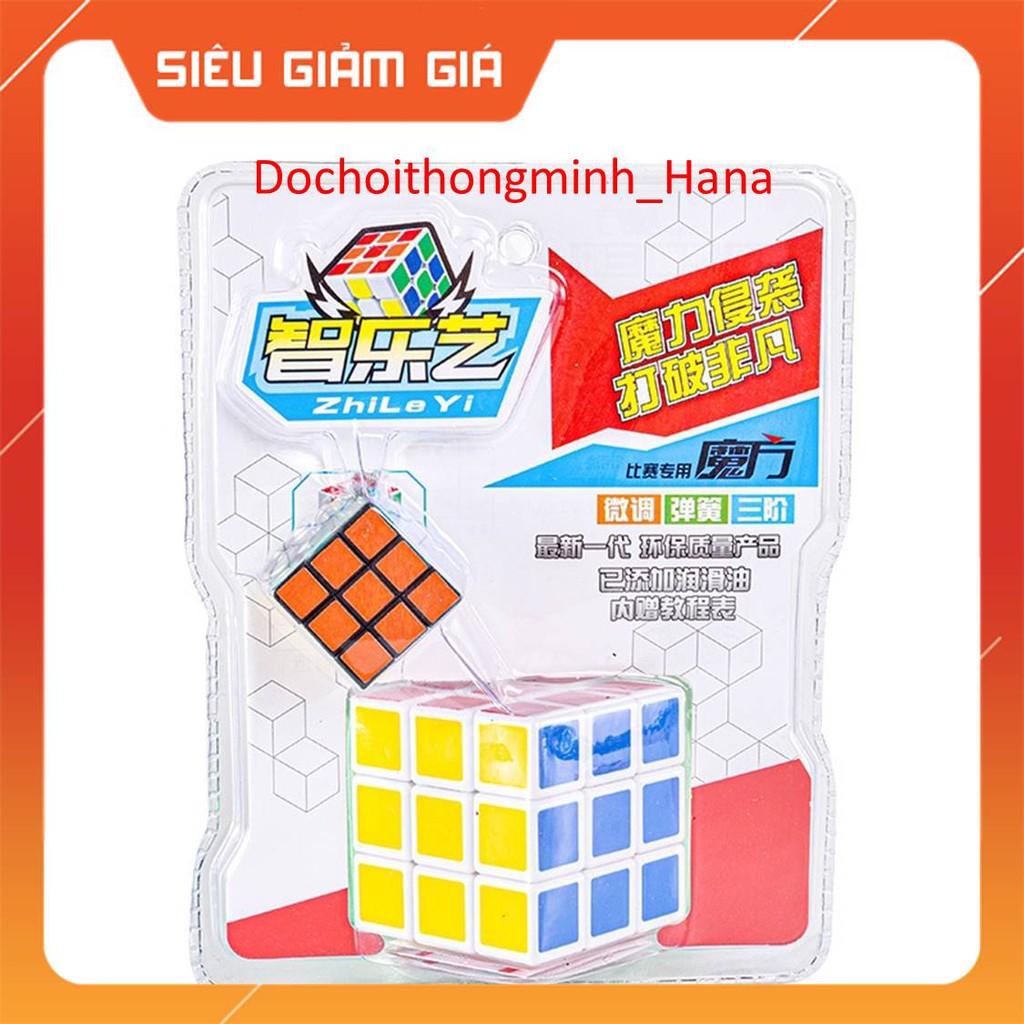 [ TRƠN - MƯỢT ]  Rubic 3x3x3   Rubic 3 tầng khối lập phương ma thuật,xoay nhẹ trơn,giải trí,luyện trí tuệ,khéo léo.
