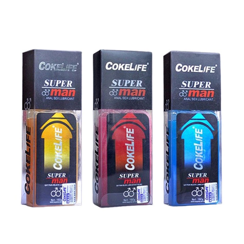 Gel bôi trơn hậu môn Cokelife Superman giảm đau, tăng cảm xúc 85ml