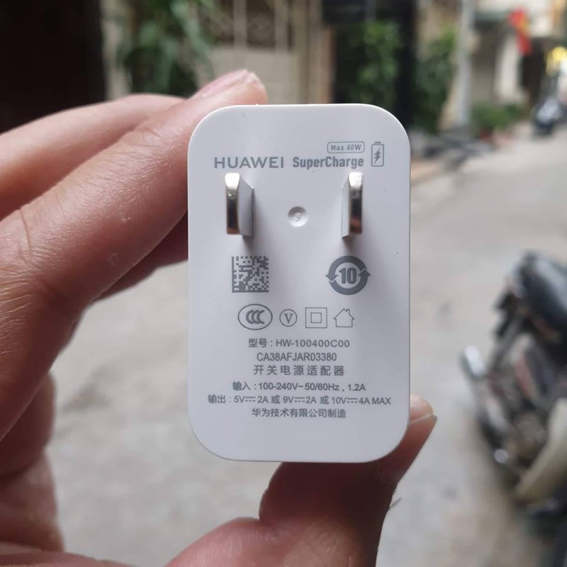 Bộ Sạc Huawei Mate 20 Pro Super Charge 40W cáp sạc 5A