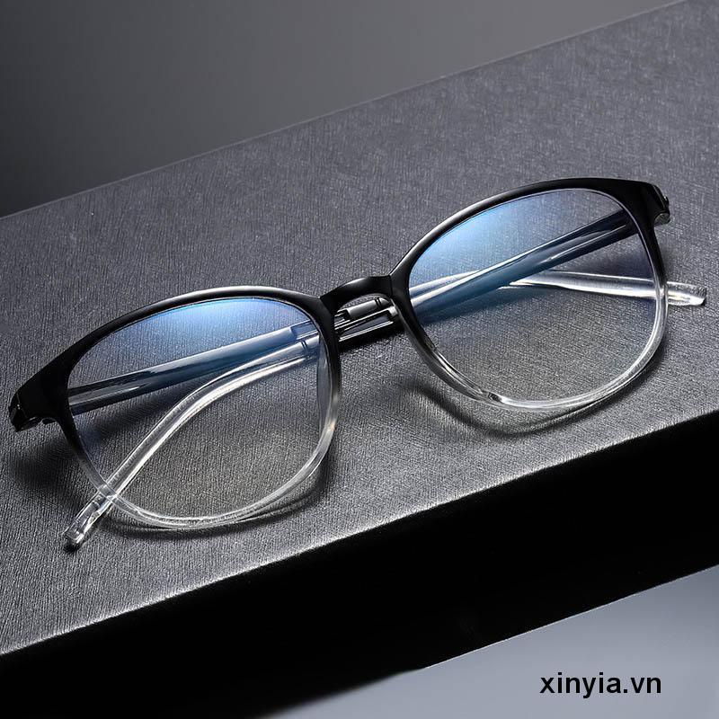 Mắt Kính Quang Học Chống Ánh Sáng Xanh Gọng Lớn Thời Trang Unisex
