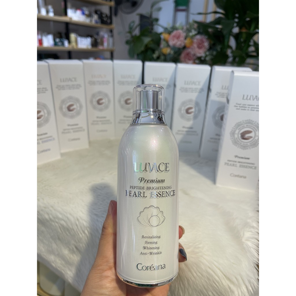 Tinh chất dưỡng trắng, nâng cơ Luvace Premium Peptide Brightening Pearl Essence Corẻana