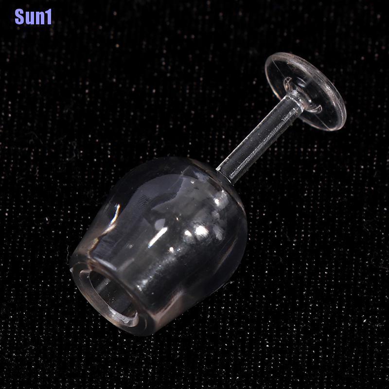 Bộ 10 Cốc Nhựa Trong Suốt Dùng Trang Trí Nhà Cửa