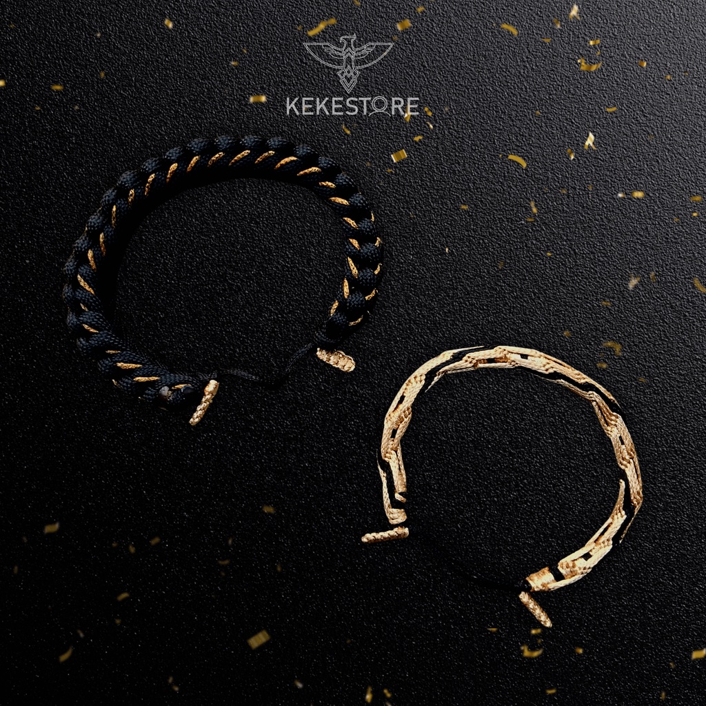 Vòng tay nam thời trang SANC KekeStore màu Gold thời trang thiết kế riêng