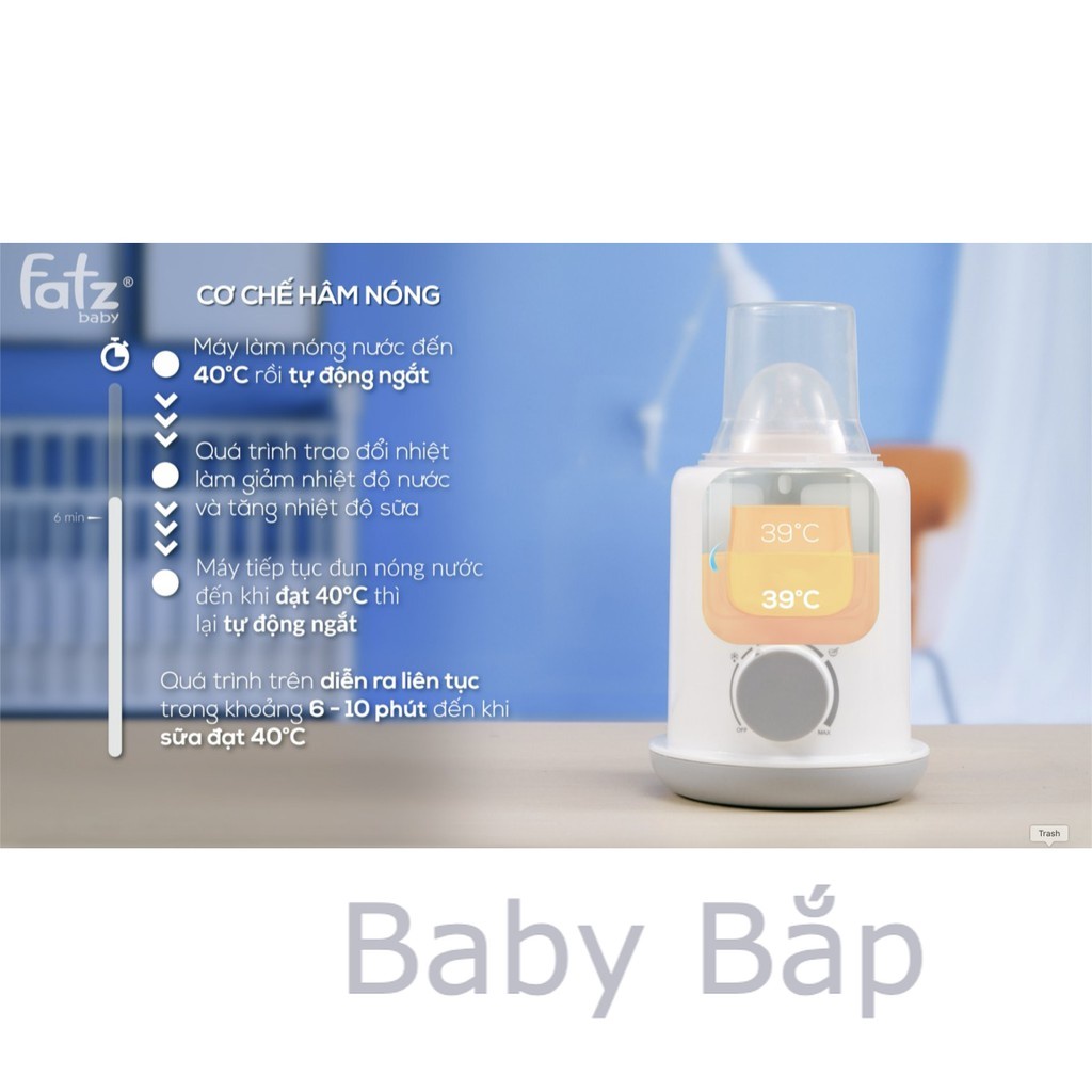Máy hâm sữa - Mono 5 - Fatz baby FB3225SL