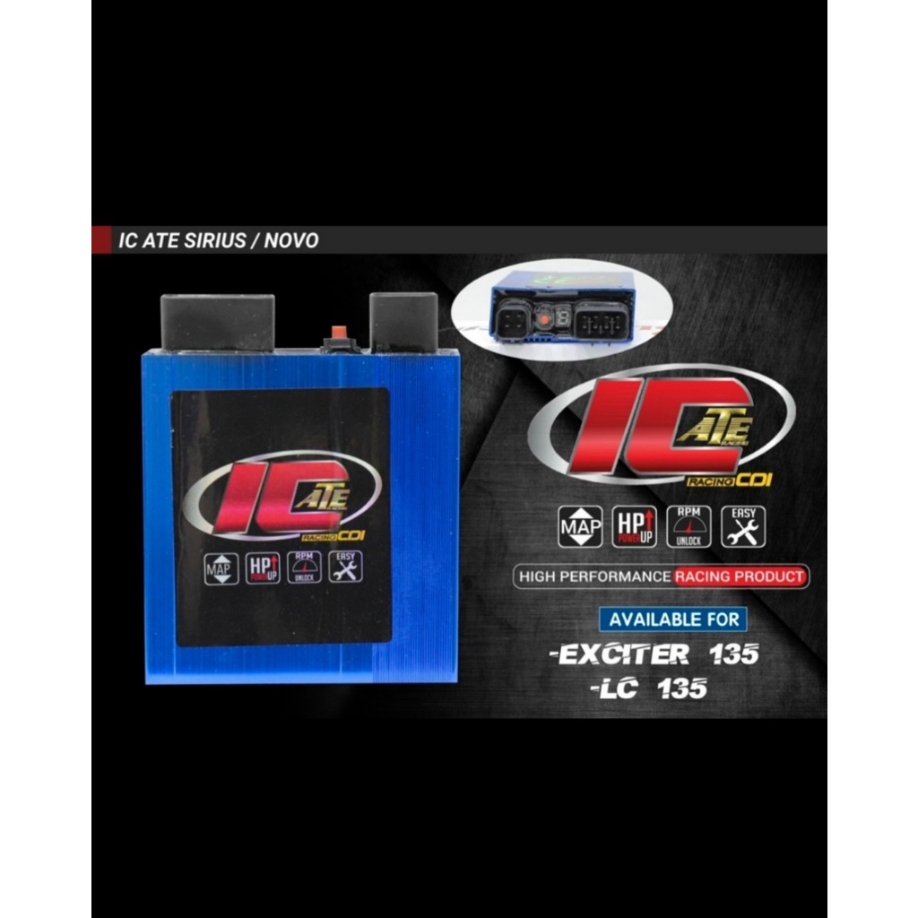 IC ATE Sirius-Exciter 135-Wave 110 4 Chân-Wave Dream Chỉnh Máp