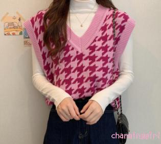 Áo Thun Sát Nách Cổ Chữ V Họa Tiết Hình Học Nhiều Màu