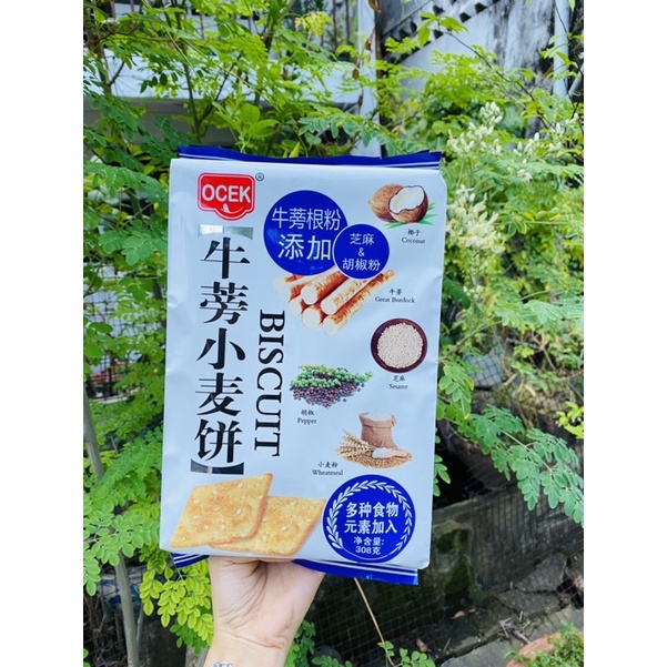 Bánh ăn kiêng Square Biscuit 308gram