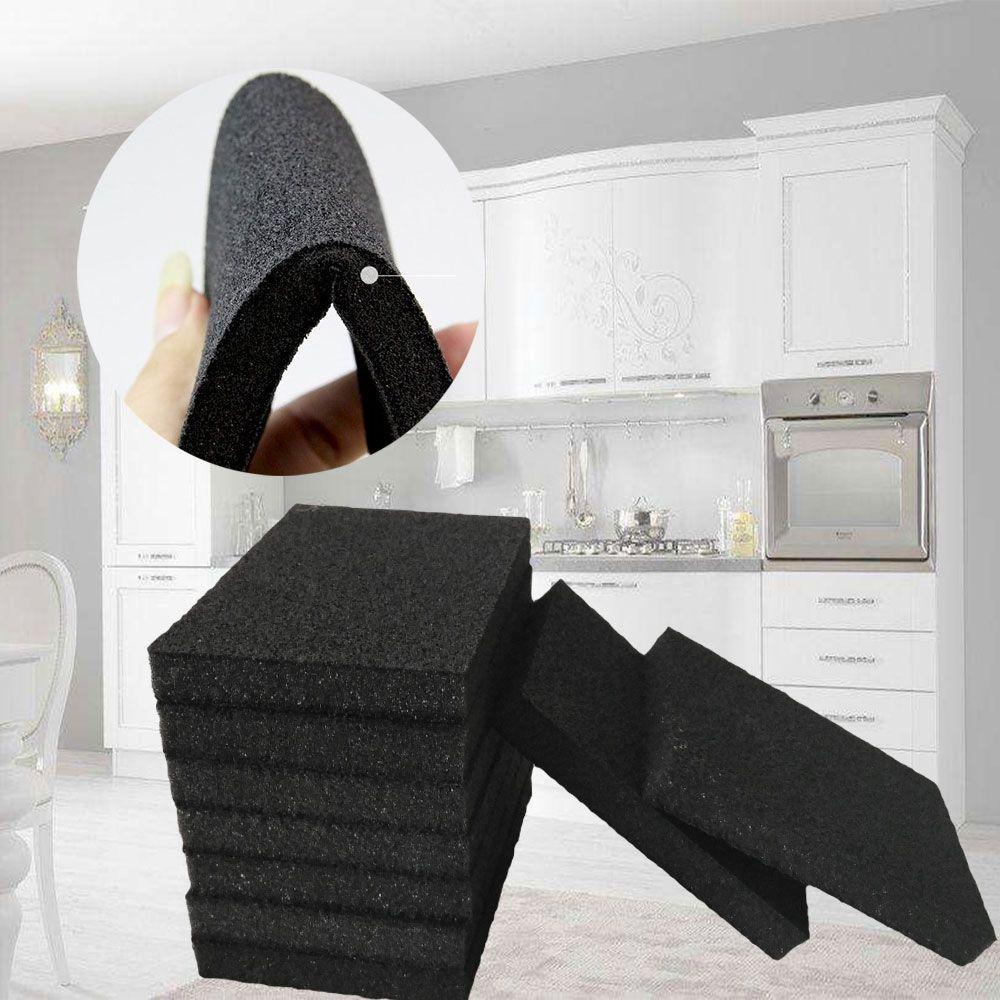 LLOYD Miếng Bọt Biển Cotton Màu Đen Tẩy Trang Làm Sạch Bụi Bẩn Nano Emery