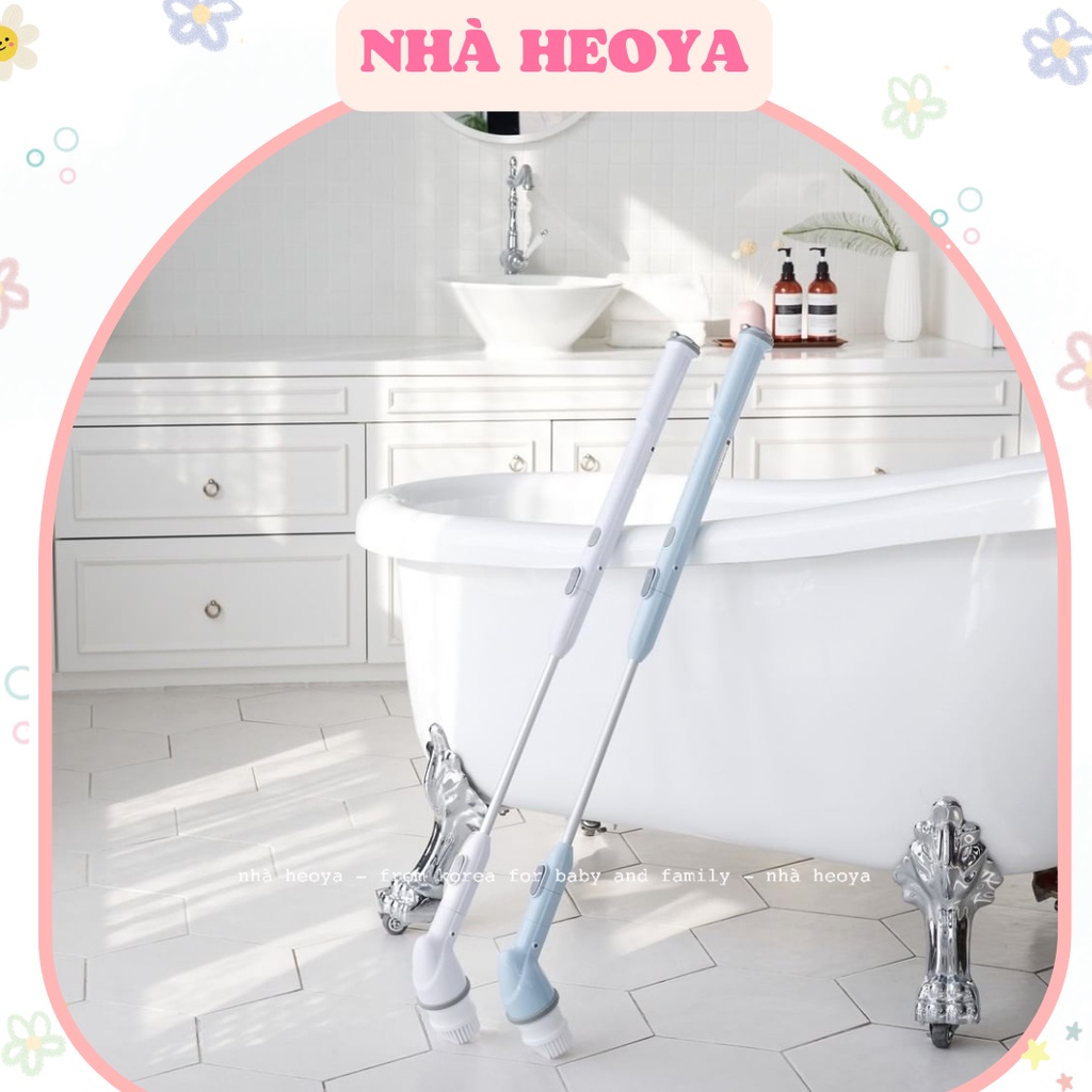 Máy cọ nhà vệ sinh, nhà tắm cao cấp không dây OHELLA NEOSPIN SCRUBBER