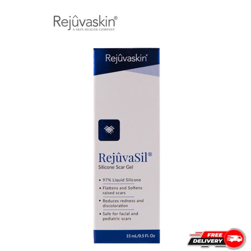 Gel làm xẹp sẹo lồi và phì đại Rejuvaskin Rejuvasil 15ml