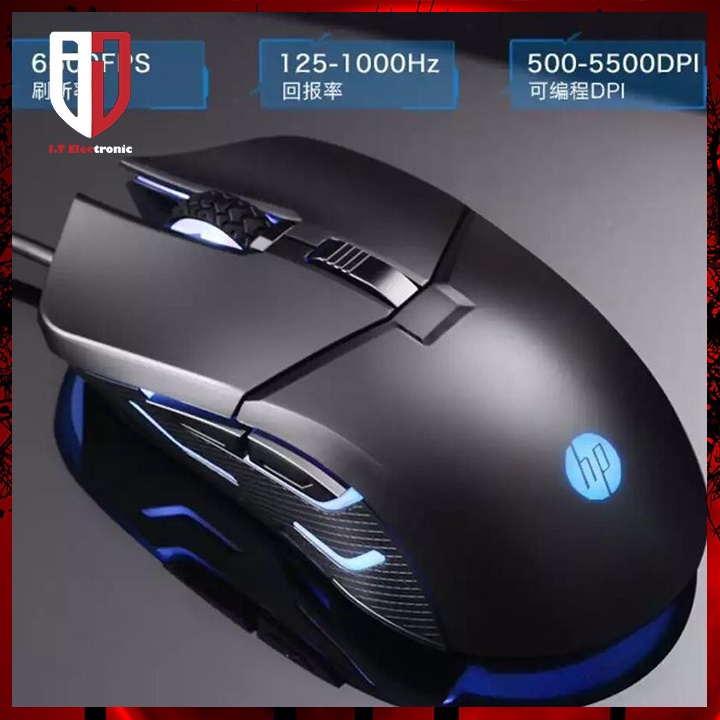 Chuột Gaming Game Thủ Có Dây MOUSE HP G260 Chuột Led Máy Tính Chơi Game Có Dây