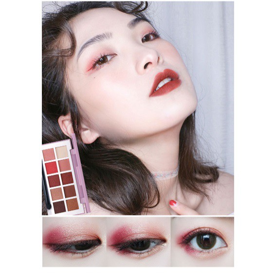 Bảng Phấn Mắt Eye Shodow Palette Colour Geometry No.3585 Tone Màu Sang Chảnh - W124-D9T2