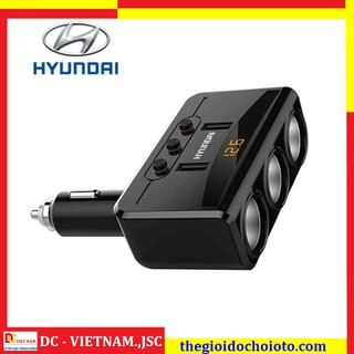 Bộ Chia-Tẩu Sạc-Chính Hãng-Cao Cấp-Ô Tô-Hyundai-HY-29 -  Hàng Cao Cấp