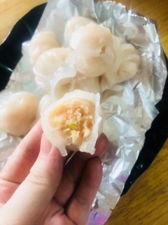Há cảo tôm đóng khay 500g