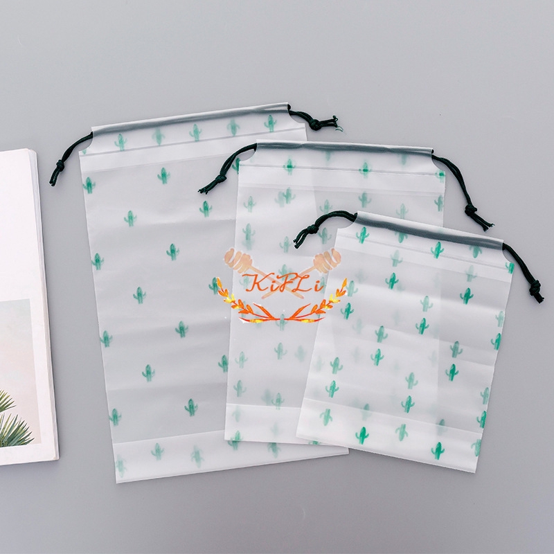 Túi dây rút sáng tạo hình xương rồng cho du lịch