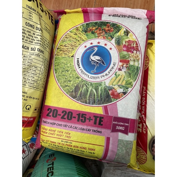 PHÂN BÓN NPK 20.20.15 (1kg)