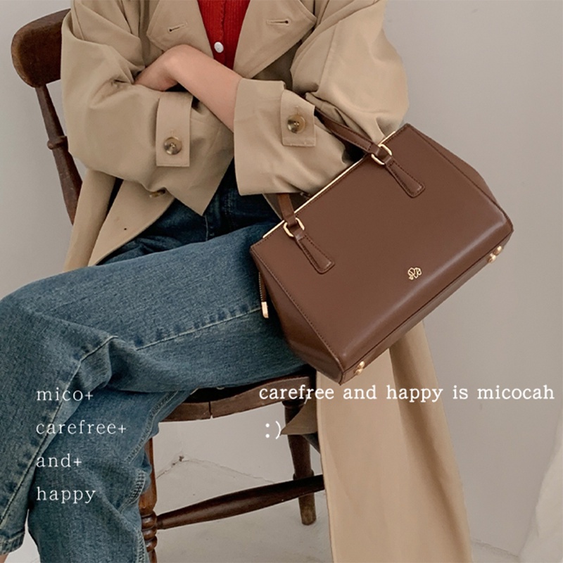 Túi xách nữ đeo chéo đeo vai chính hãng MICOCAH dáng công sở thời trang siêu đẹp giá rẻ MC96